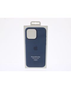 Apple NEW Case FIT Apple iPhone 16 Pro Max Silicone Case Magsafe Denim - (MYYU3ZM/A)