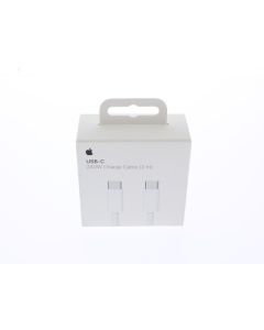 Apple NEW Braided Cable USB-C To USB-C 2 Meter (6 ft) A2794 240W White - (MYQT3AM/A)