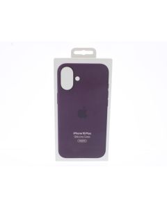 Apple NEW Case FIT Apple iPhone 16 Plus Silicone Case Magsafe Plum - (MYYD3ZM/A)