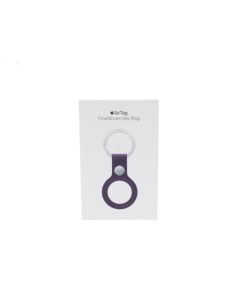 Apple NEW AirTag FineWoven Key Ring Blackberry - (MA7K4ZM/A)