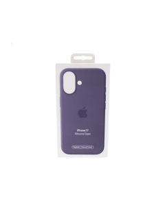 Apple NEW Case FIT Apple iPhone 17 Silicone Case Magsafe Purple Fog  - (MGF04ZM/A)